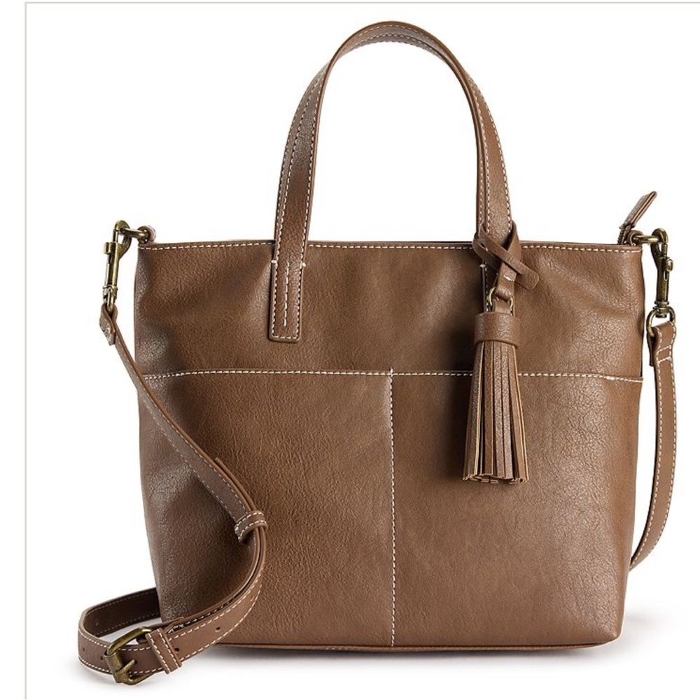 Sonoma Goods For Life mini pocket tote bag.